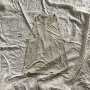 Outdoor Voices EcoMesh Tank Top, S, Moonbeam, NWT